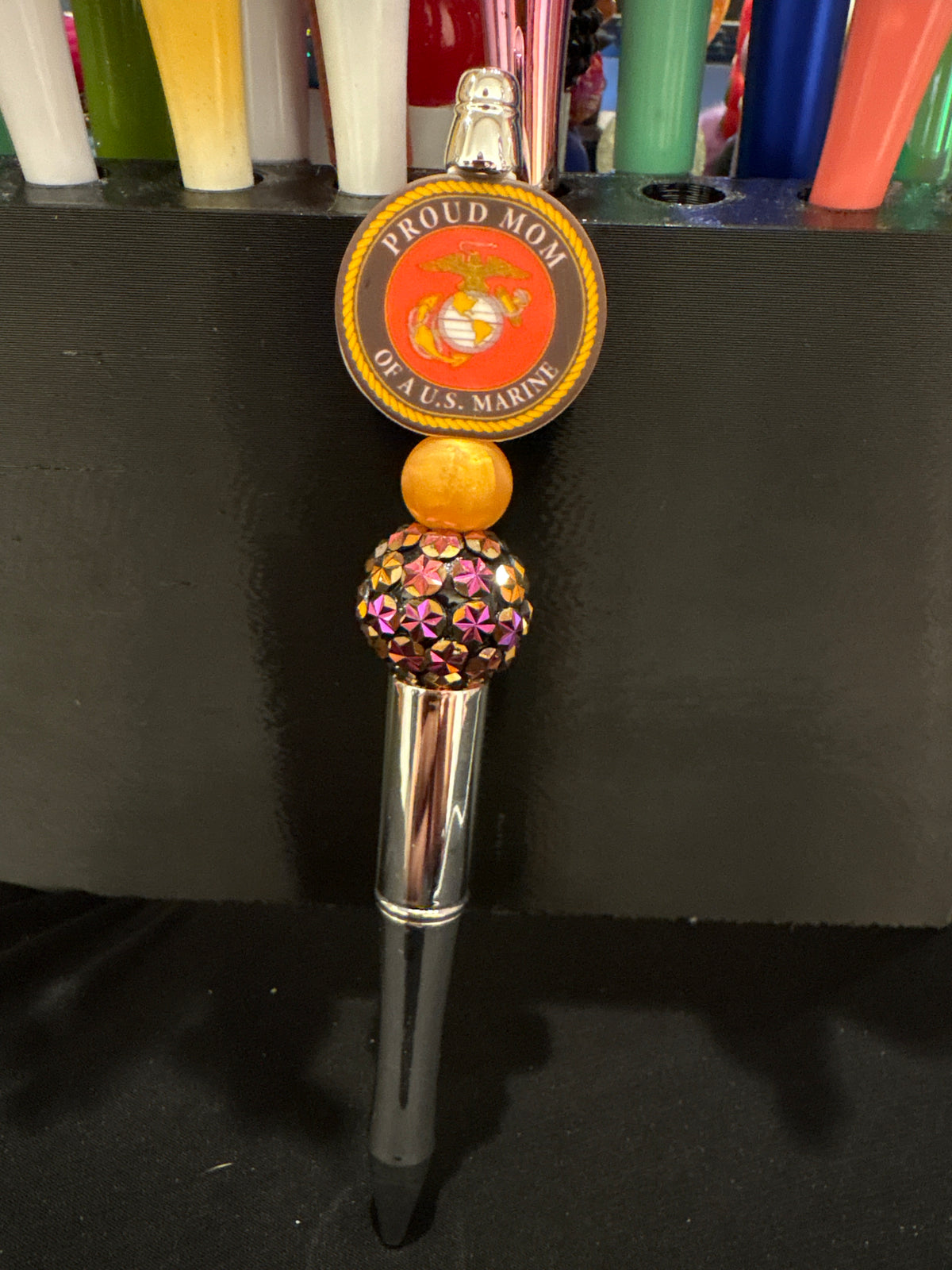 Proud mom of a US Marine: Focal Beaded Pen