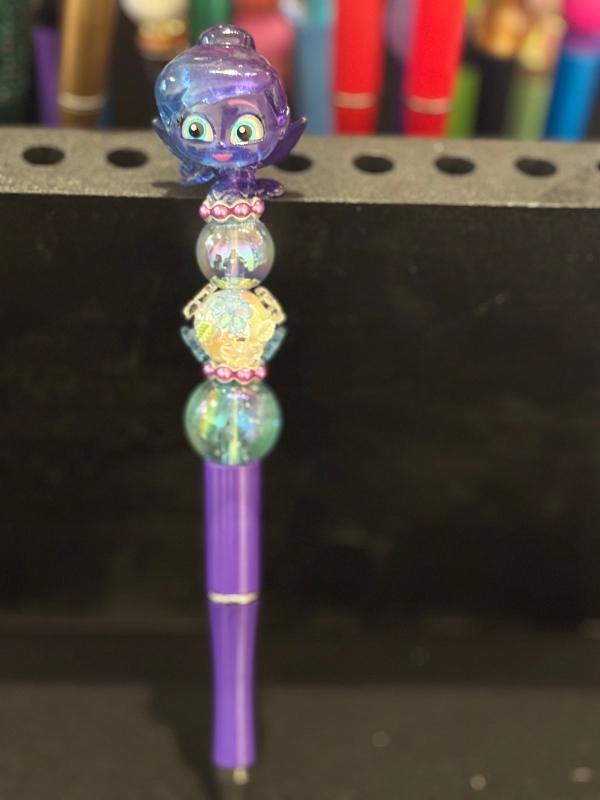 Purple Tinker Bell (Peter Pan): Big Head Topper