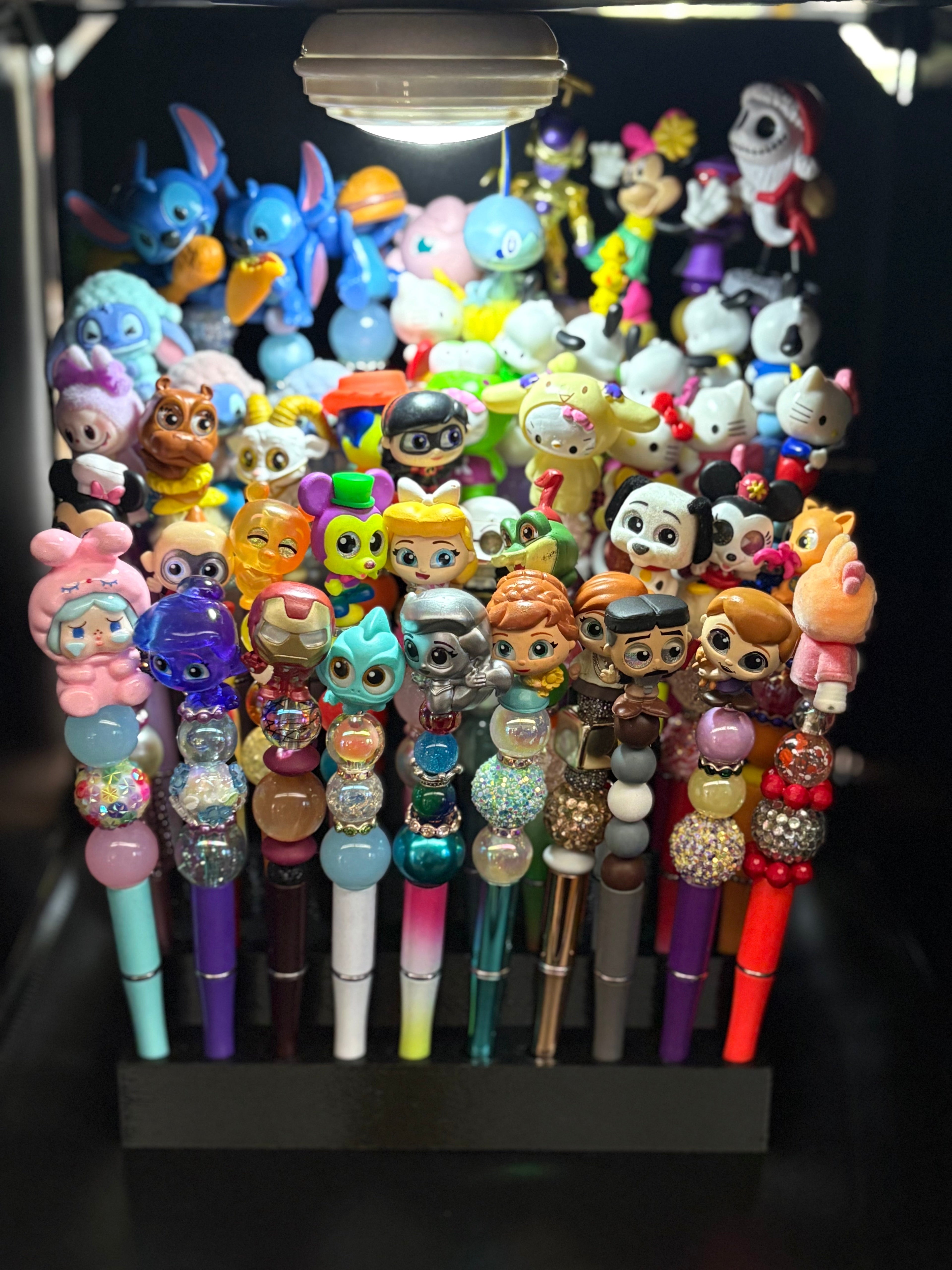 Big Head Topper Beaded Pens