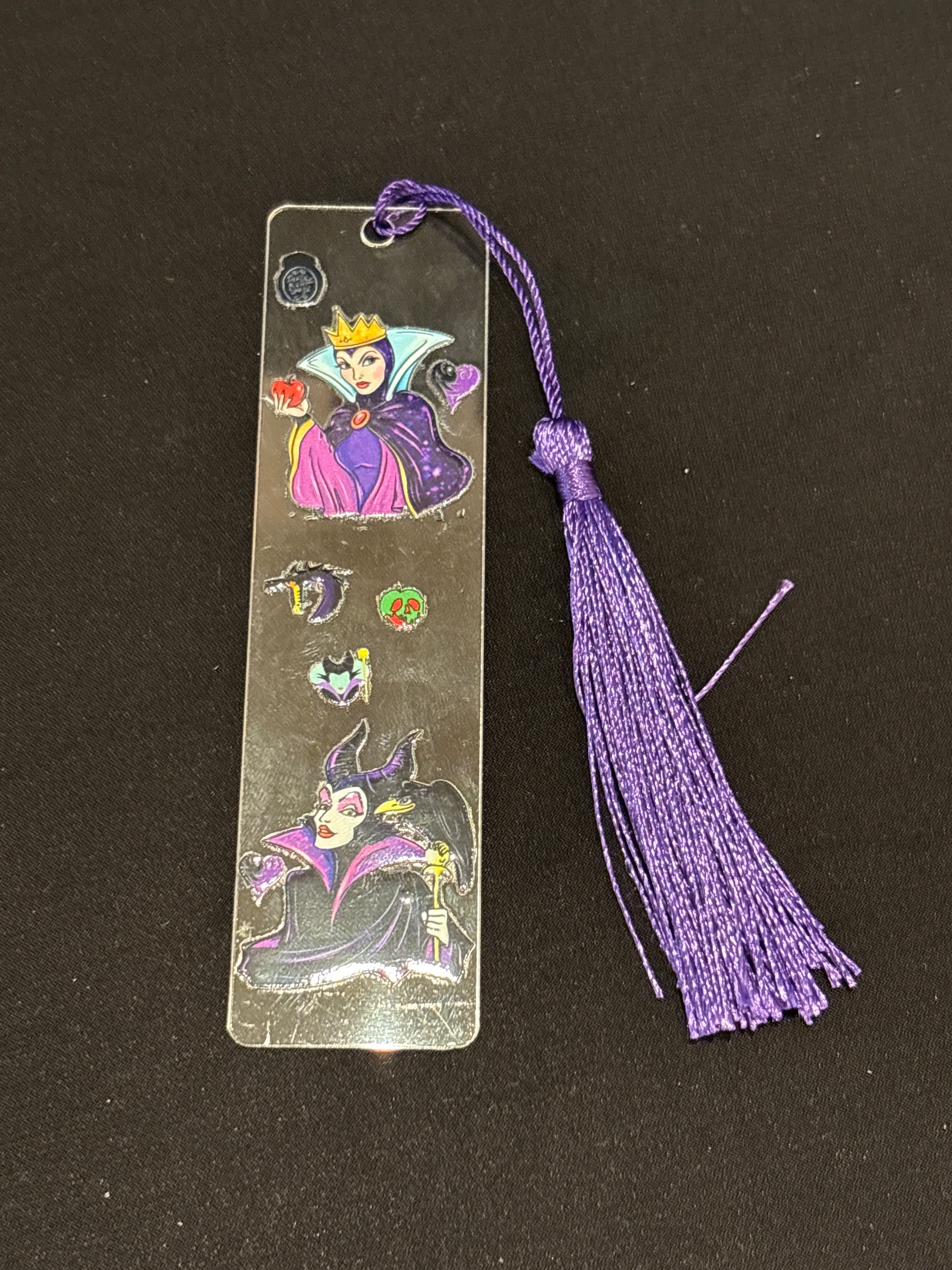 Disney Villains : Acrylic Bookmark