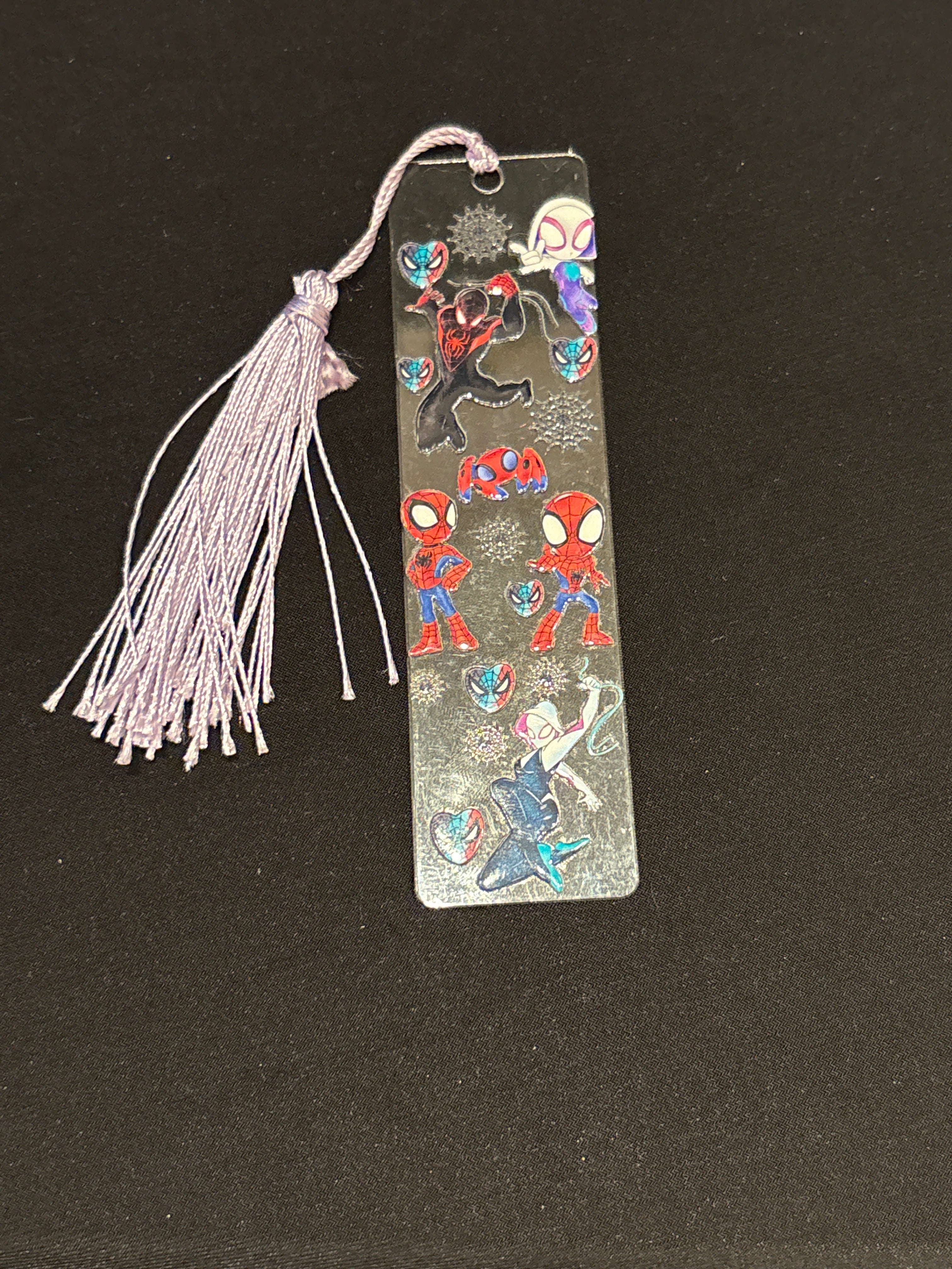 Spiderman: Acrylic Bookmark