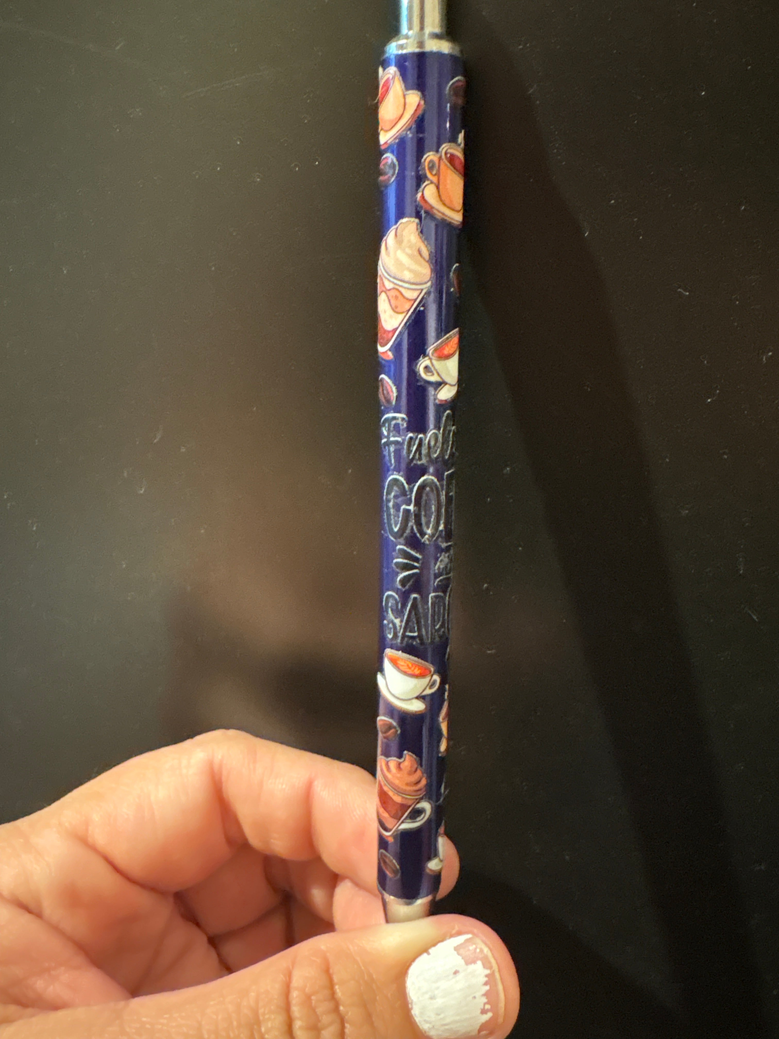 Sarcasm and Coffee: Simple Pen