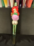 Ariel (Little Mermaid): Focal Beaded Pen