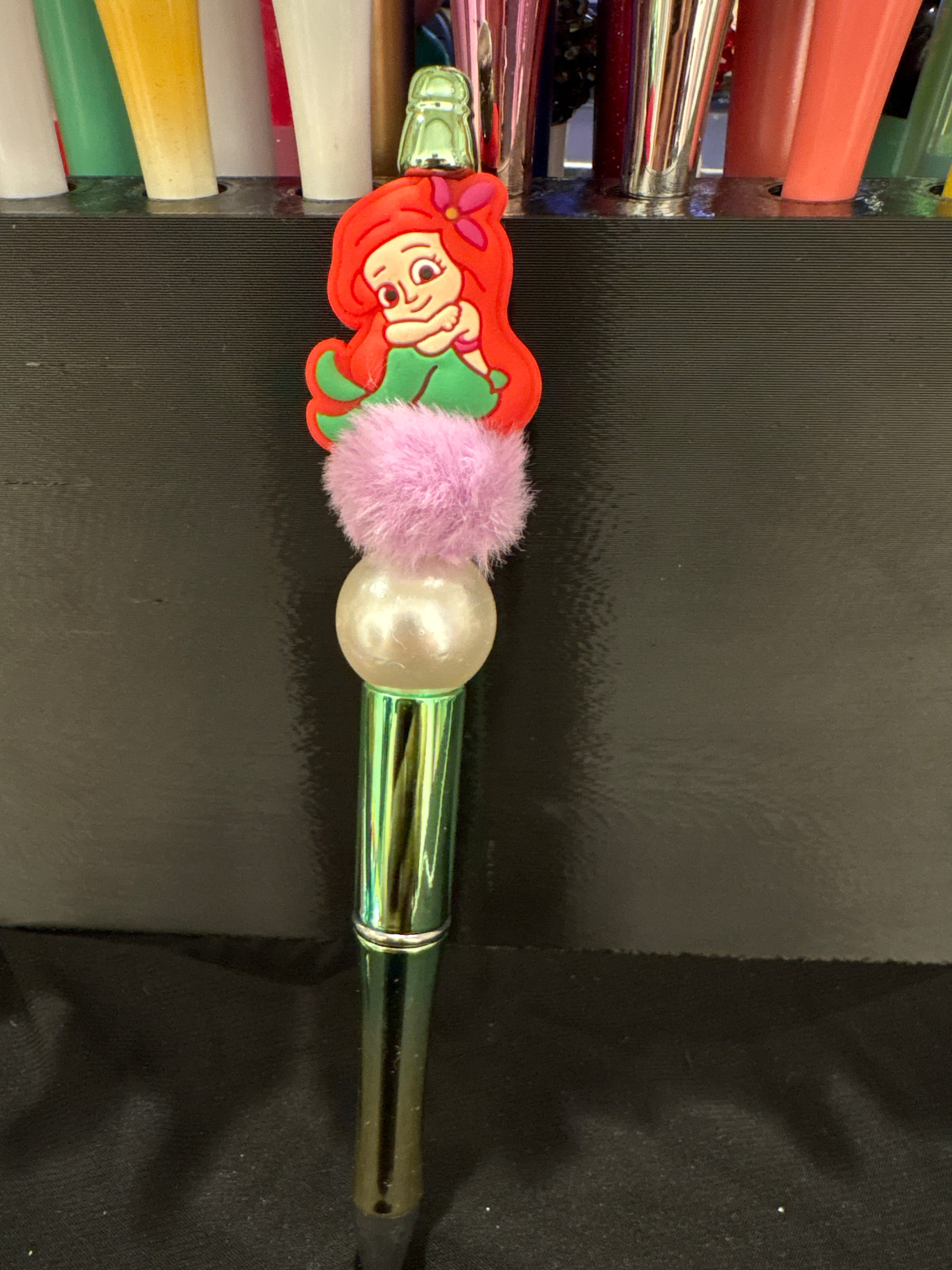 Ariel (Little Mermaid): Focal Beaded Pen