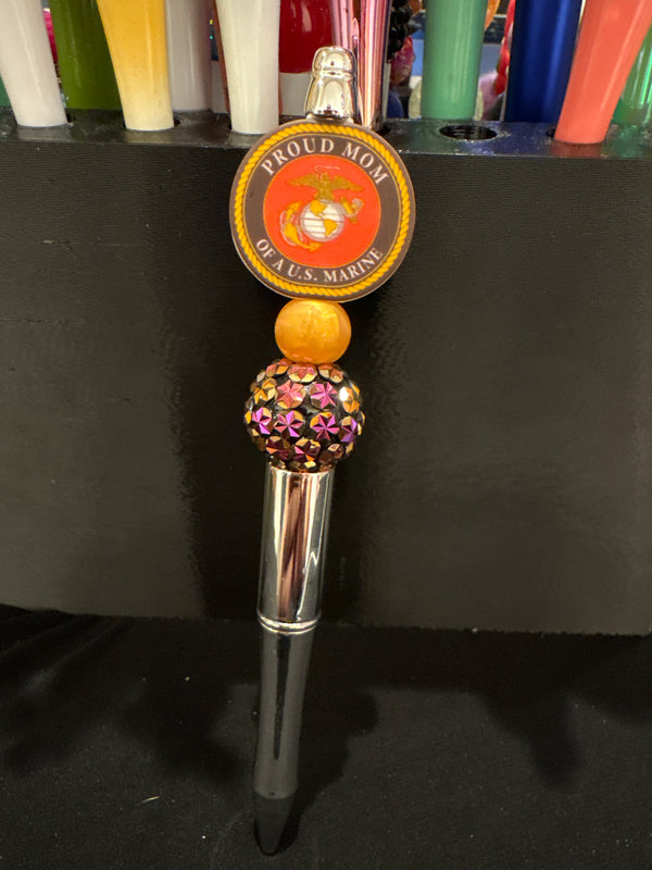 Proud mom of a US Marine: Focal Beaded Pen