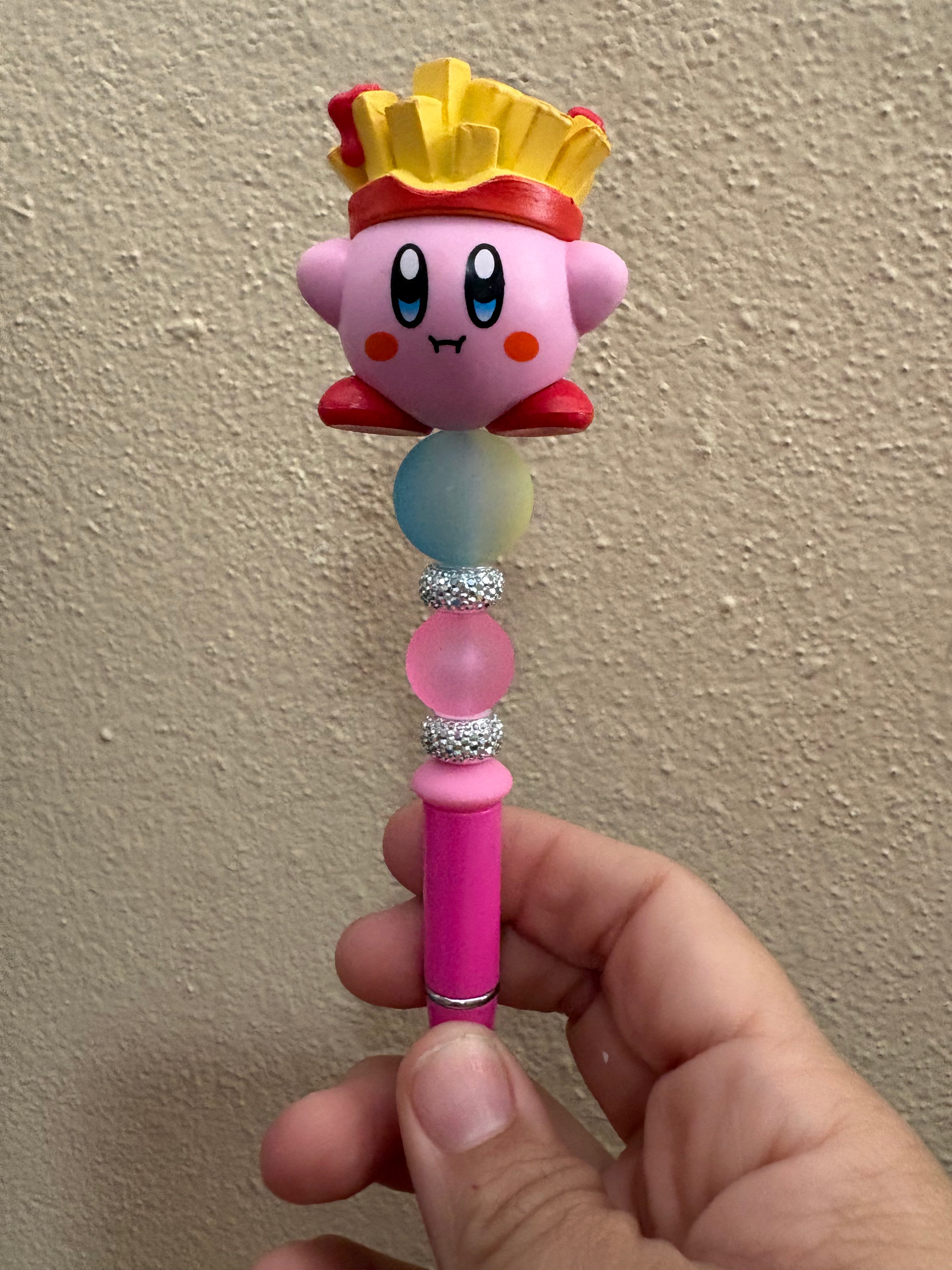 Kirby with Fries: Collectible Pen